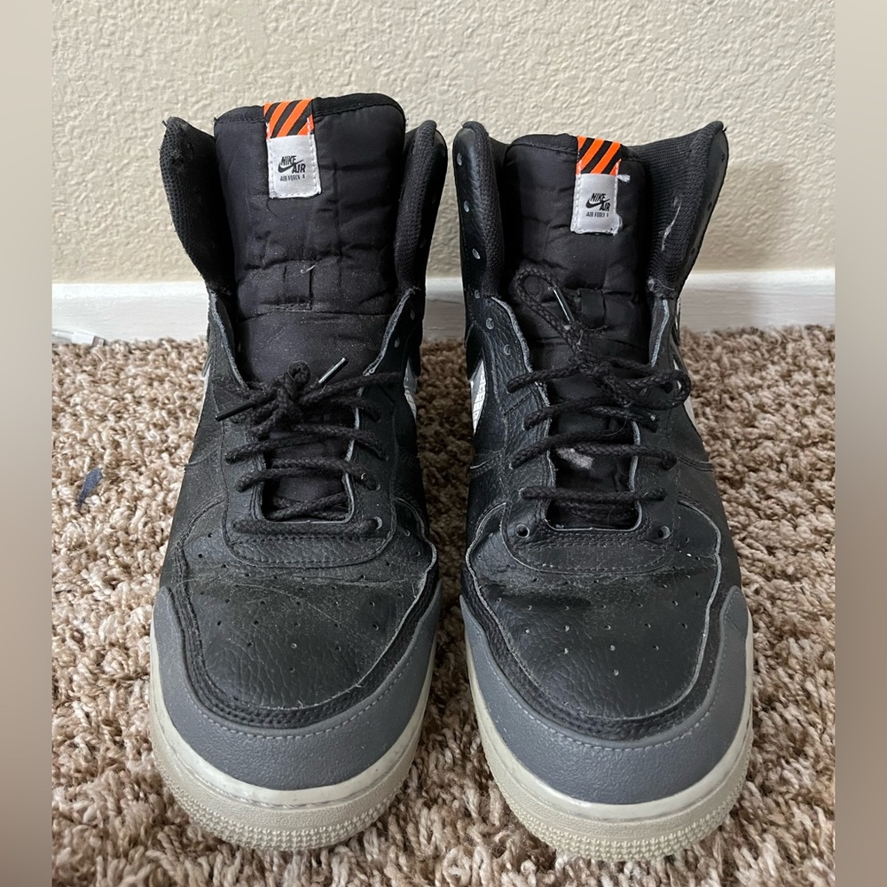 Nike Air Force 1 High Under Construction - Black  and Gray - GUC - Size 11.5